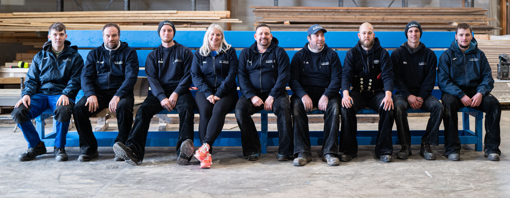 Das Team der Zimmerei